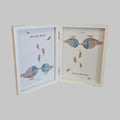 White  16 - Folding Frames, 5x7