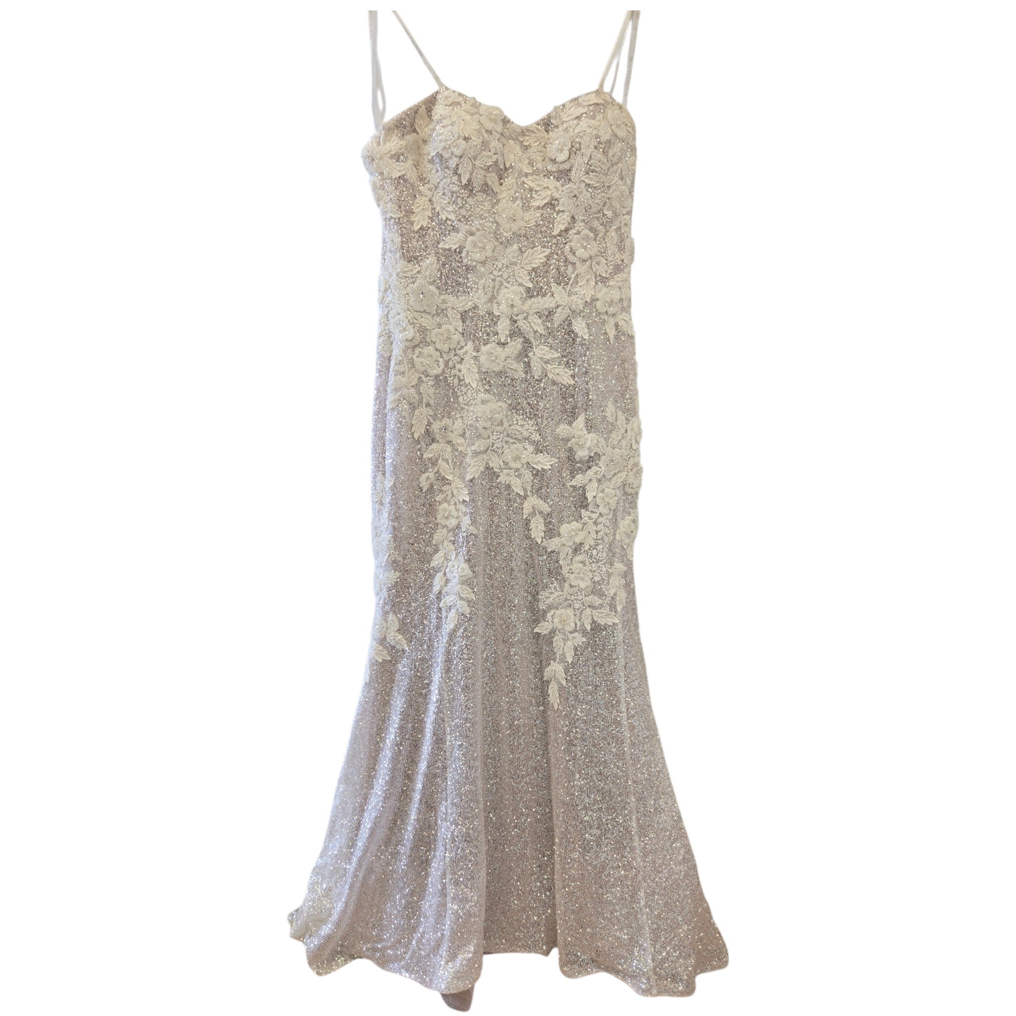 Ivory Nude Allure Couture Wedding Dress, 12