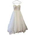 Champagne/Ivory/Nude Allure Bridal Wedding Dress, 10