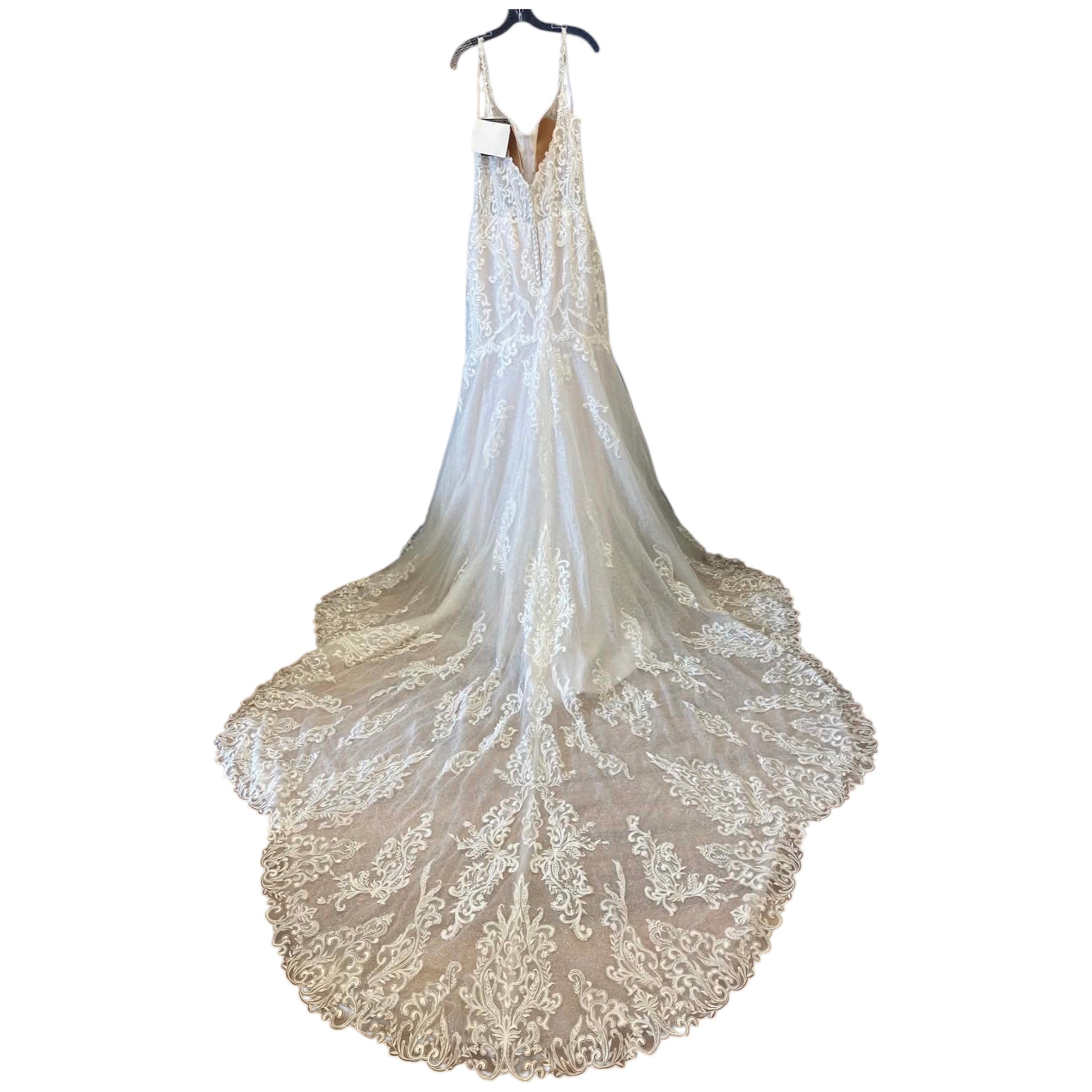 Nude Mauve Maggie Sottero Wedding Dress, 16