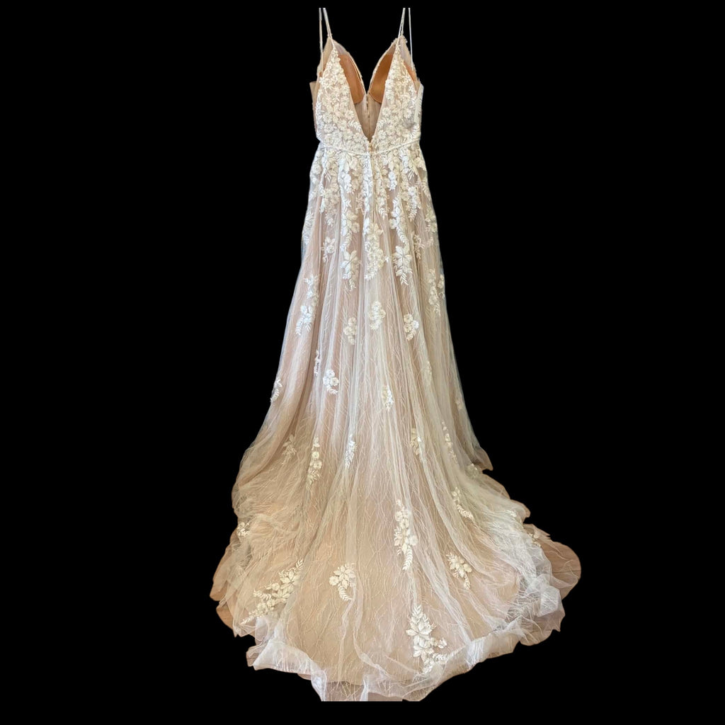 Ivory Champ Sottero Midgley Wedding Dress, 6