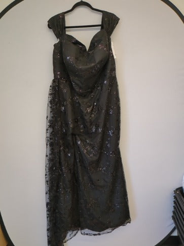 Black Honey & Lace Bridesmaid Dress, 24