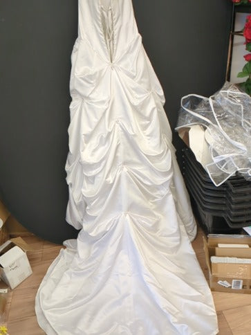 White Davids Bridal Wedding Dress, 4