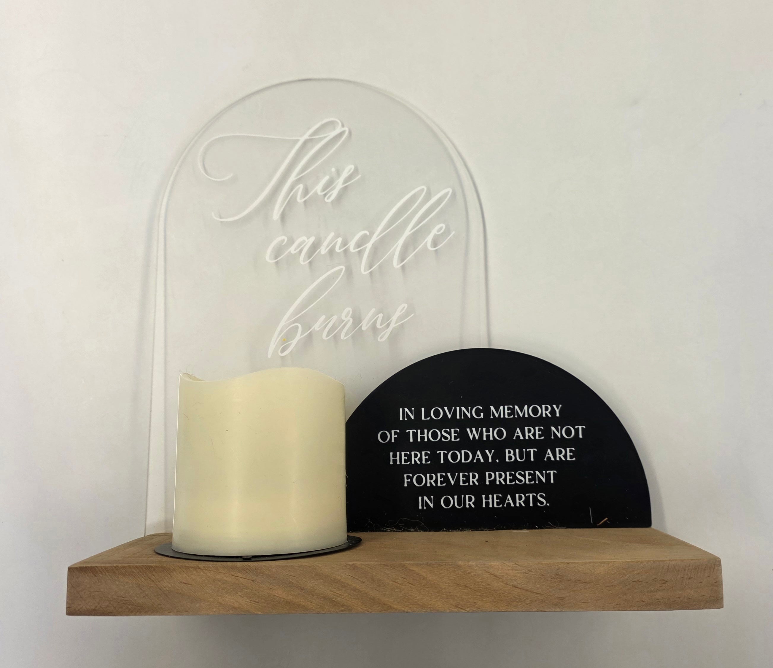 In Loving Memory Sign