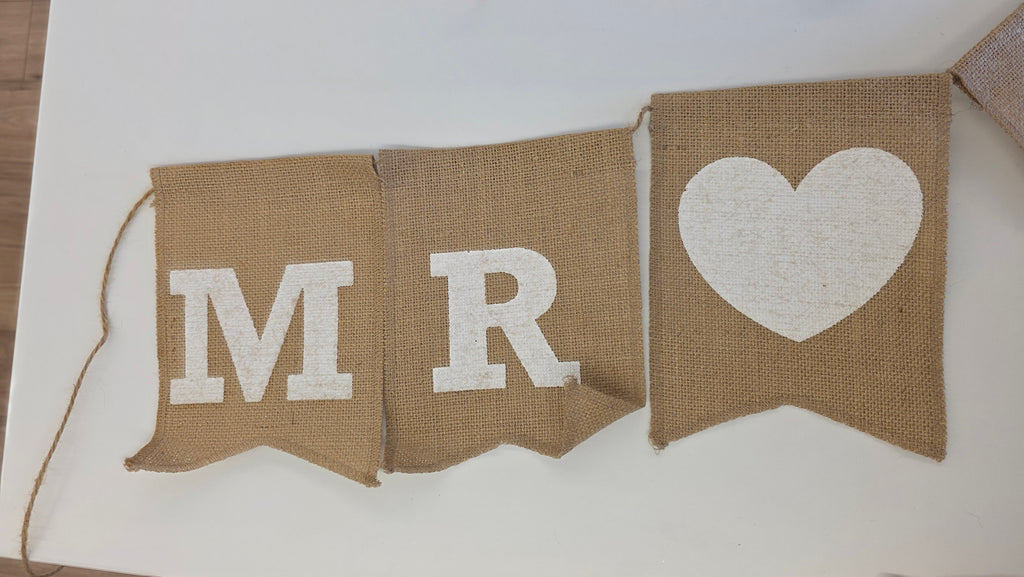 Burlap  Mr and Mrs Banner