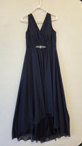 Navy Eliza J Formal Gowns, M (8-10)
