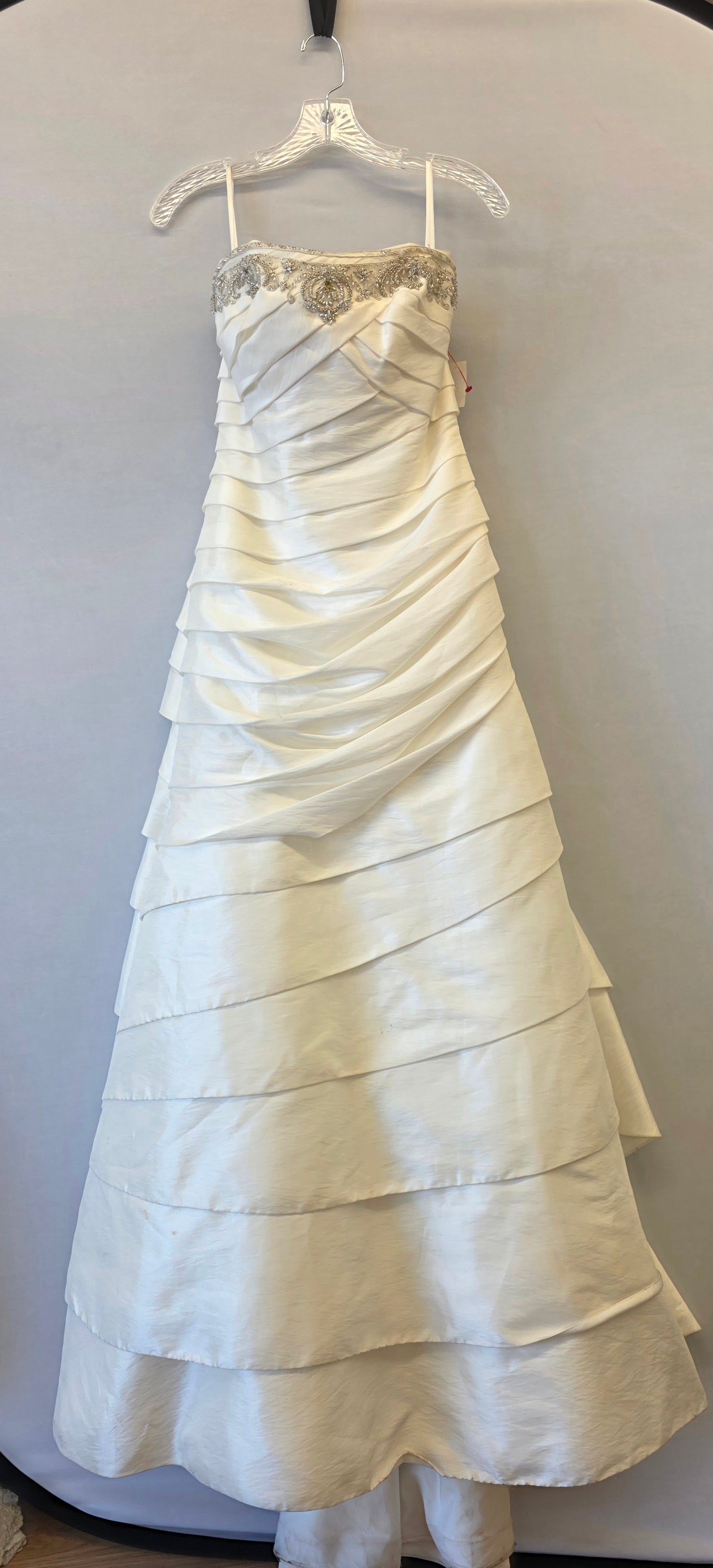 Ivory Silver  Wedding Dress, 8