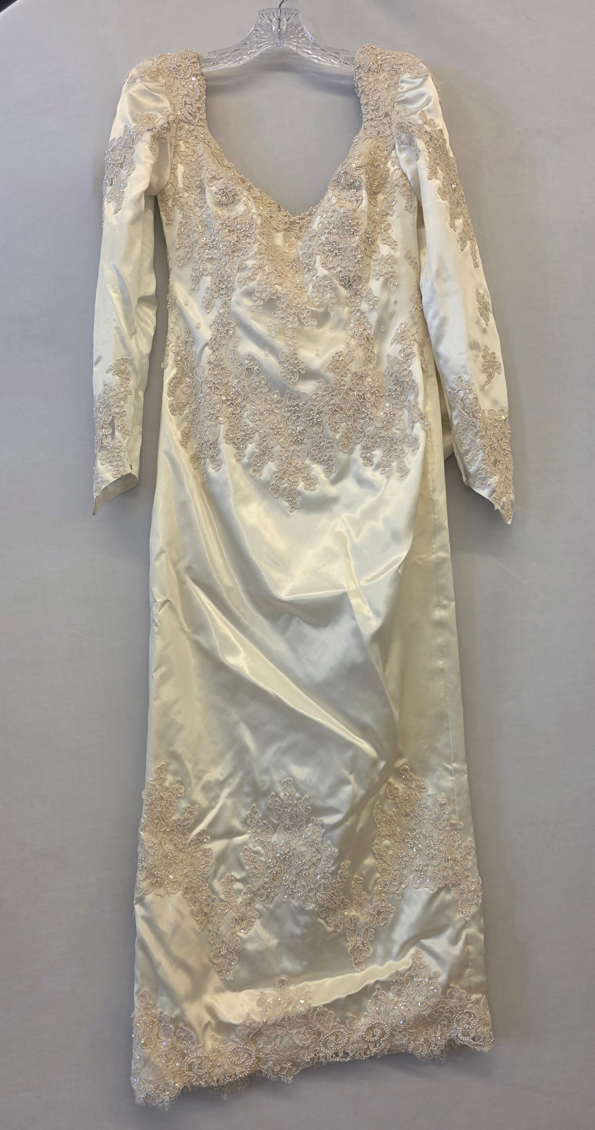 Ivory Silver  Wedding Dress, 10