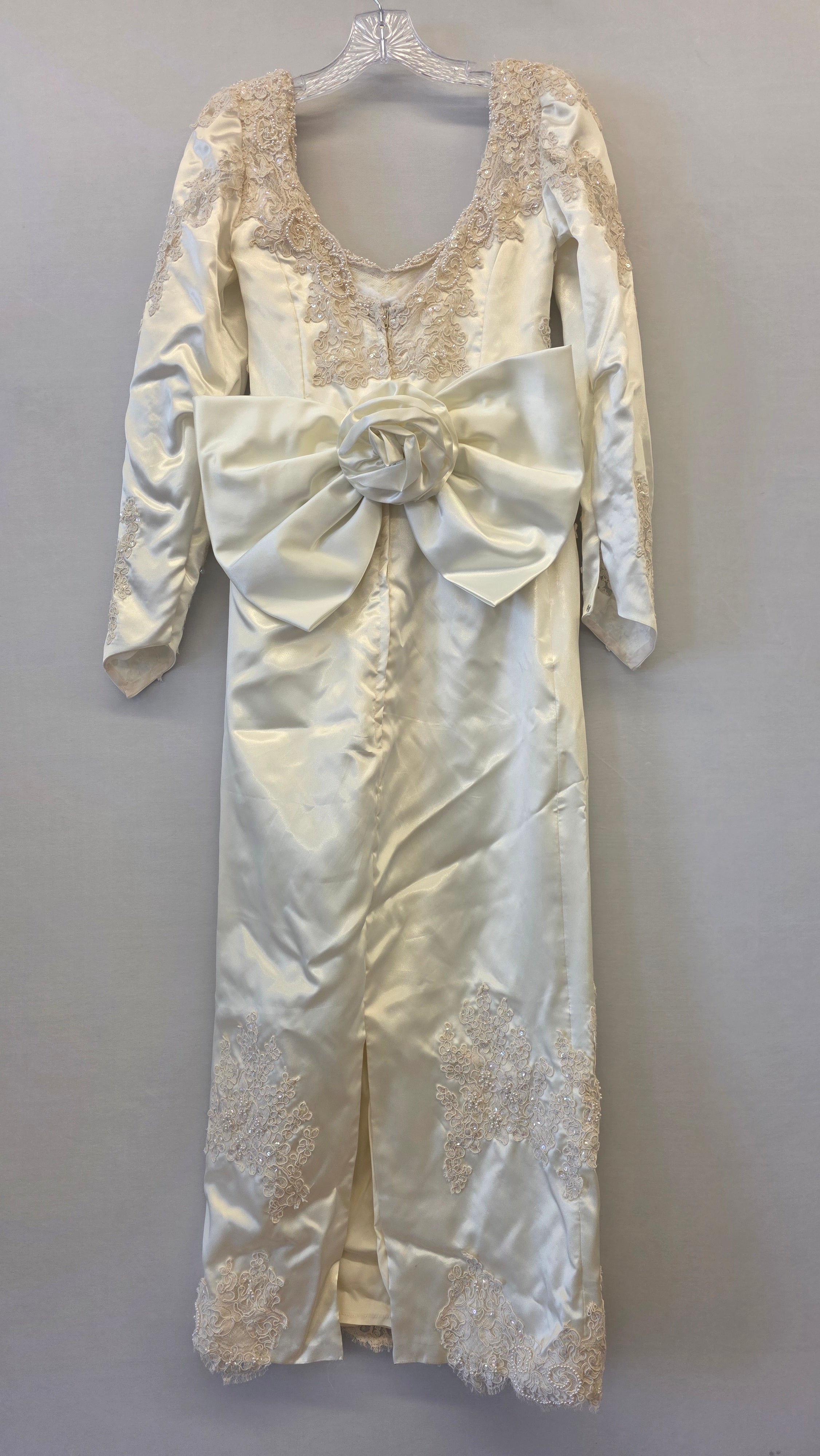 Ivory Silver  Wedding Dress, 10