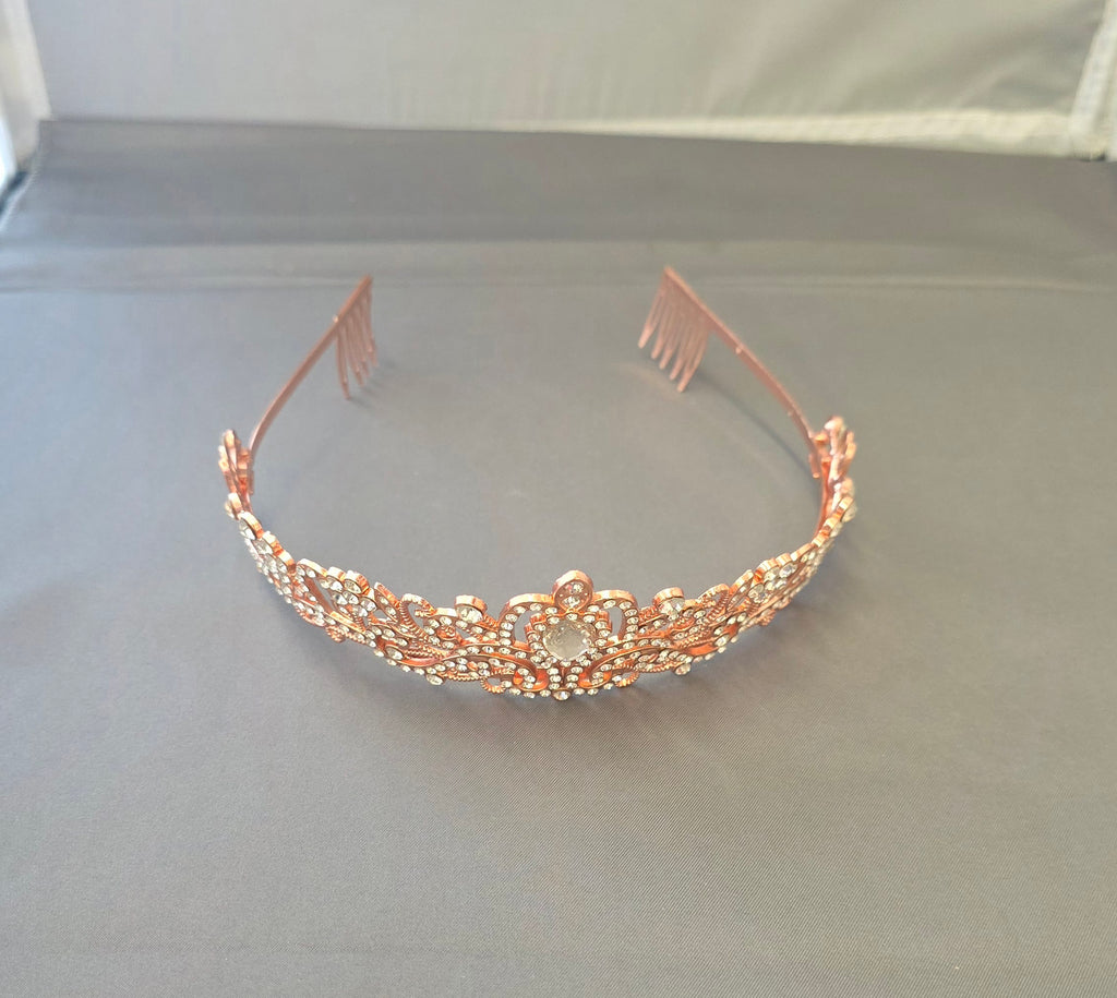 Wedding Tiara Rose Gold