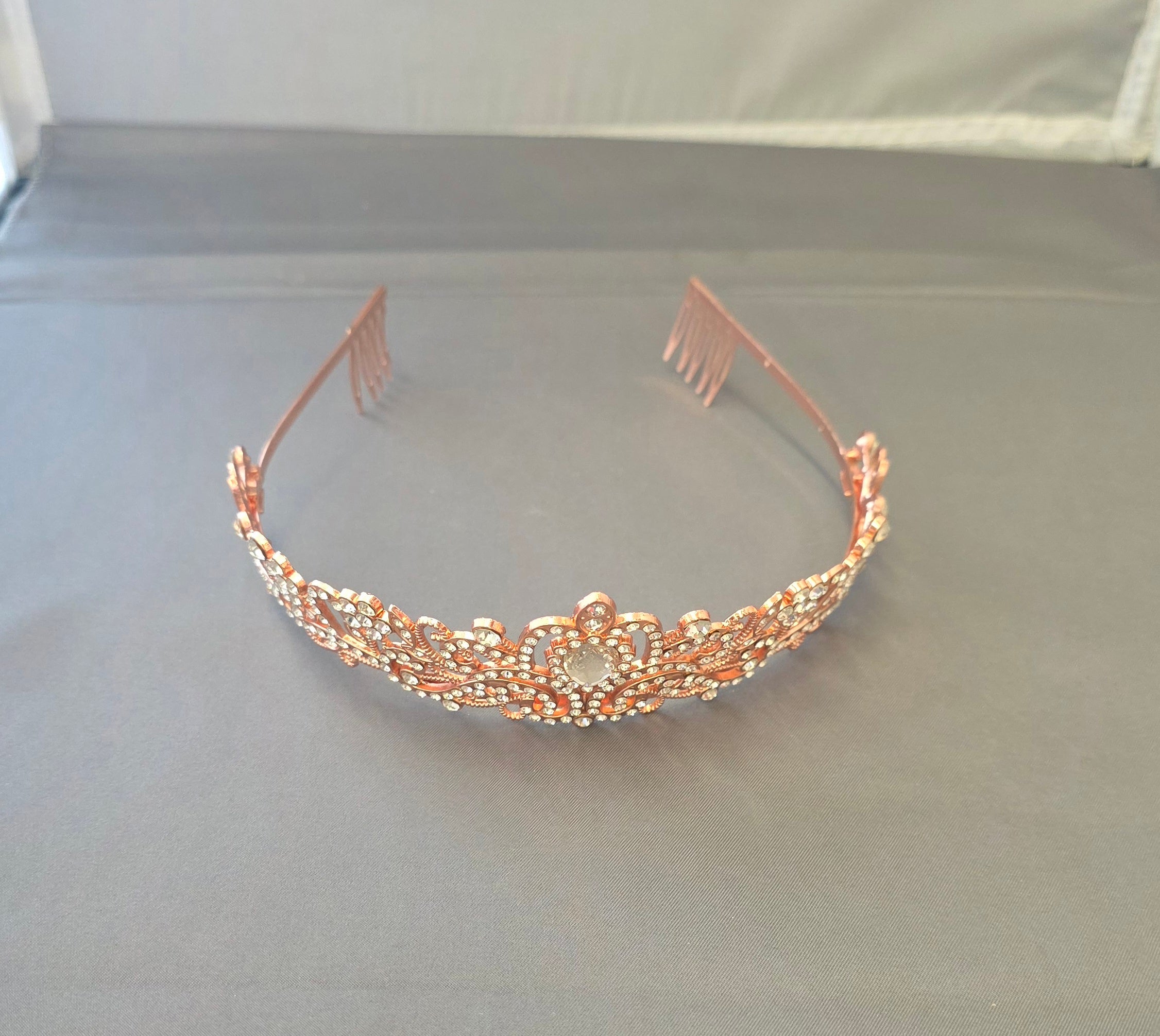 Wedding Tiara Rose Gold