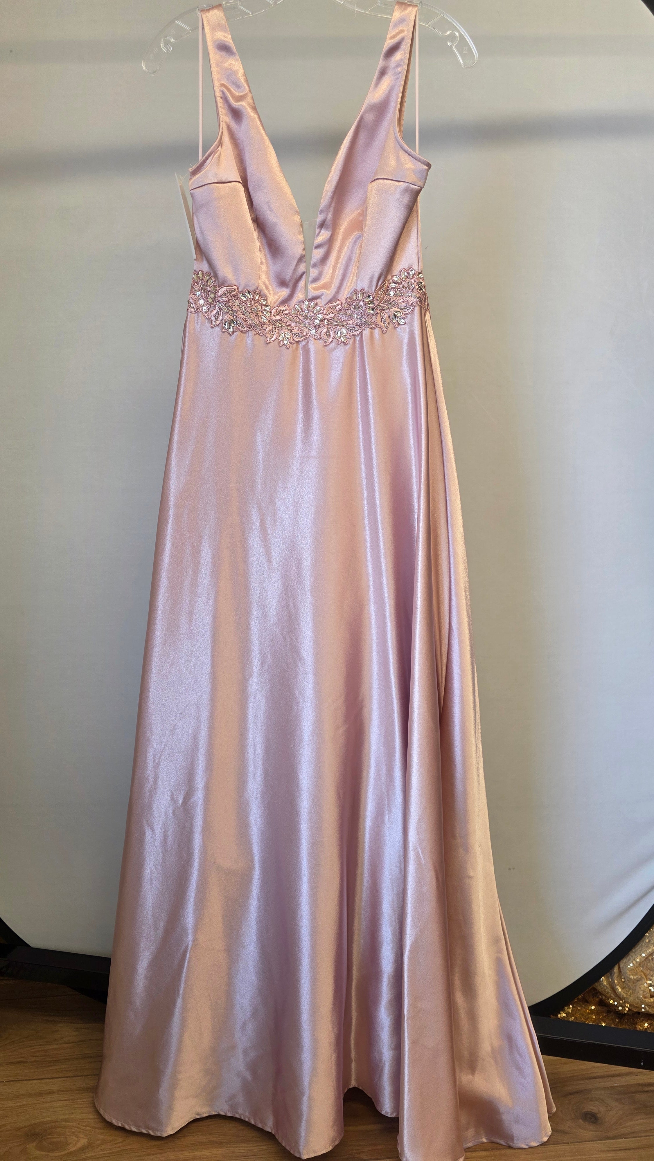 Dusty Rose Maniju Prom, M (8-10)