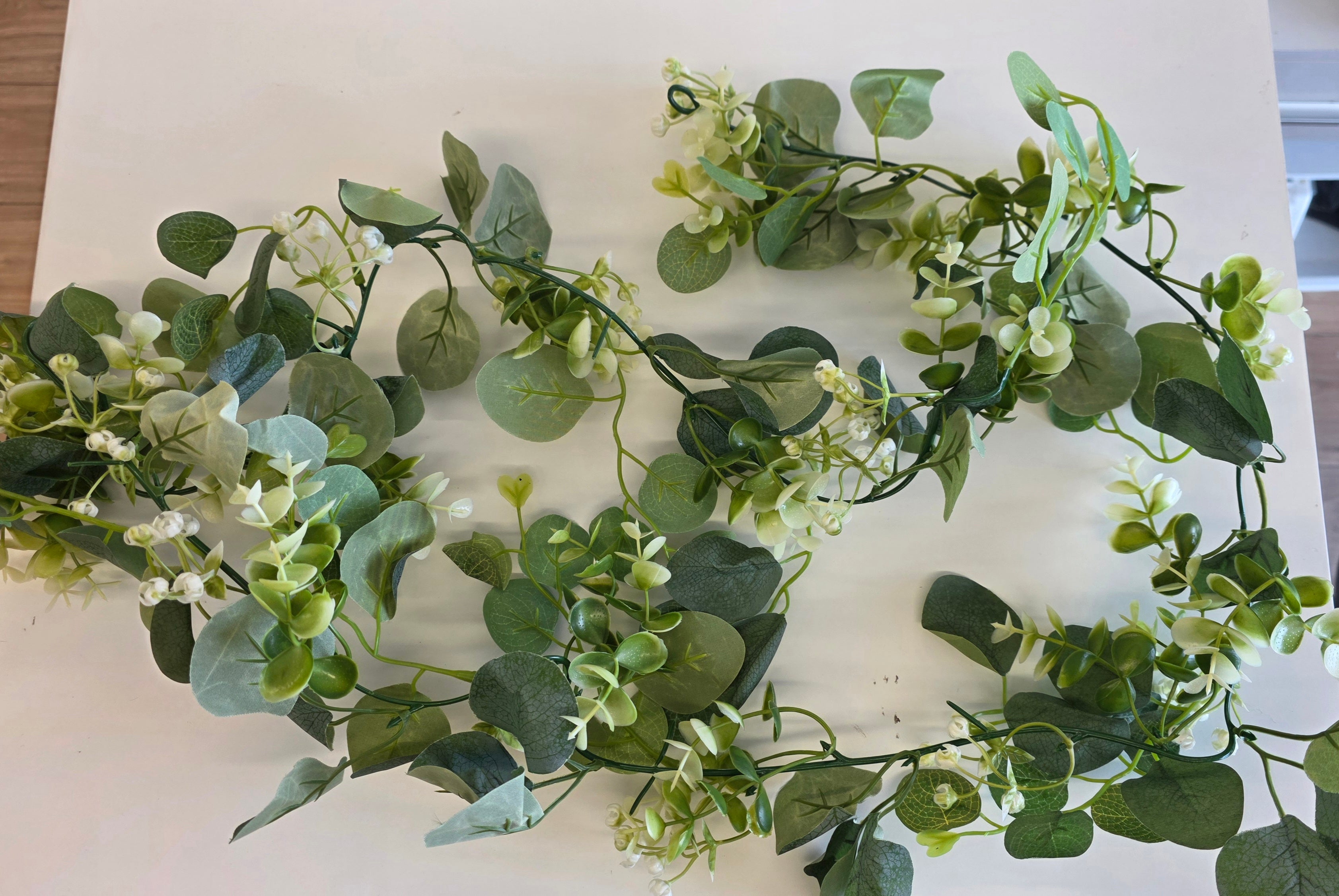 green / 14 eucalyptus garland, 72"