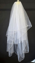 Ivory / Knee Length Veil, Knee Length