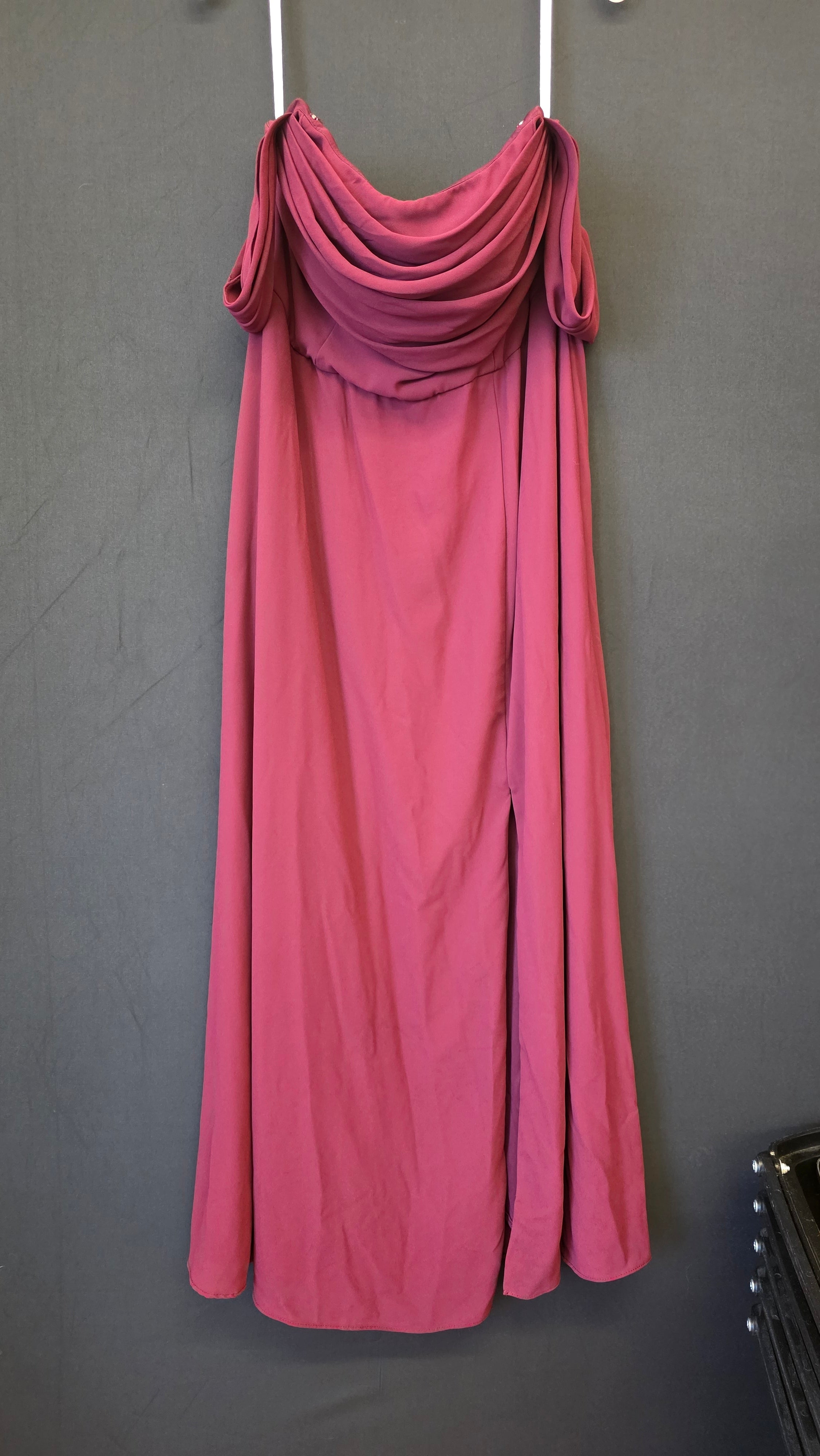 Maroon DB Studio Bridesmaid Dress, 16
