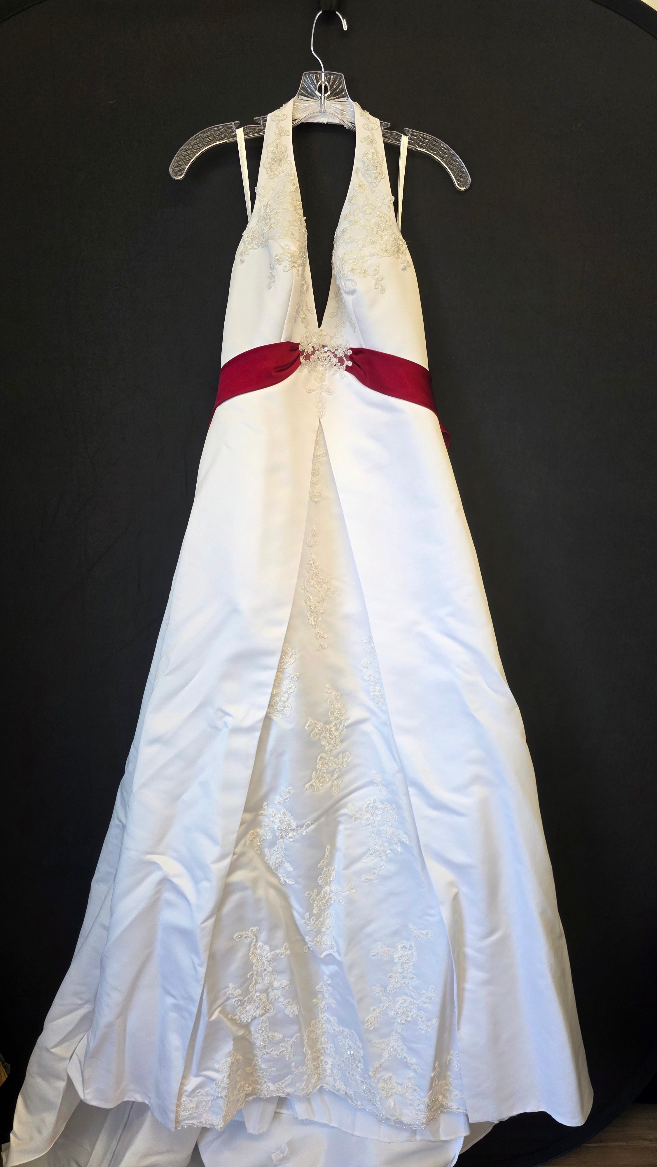 White Davids Bridal Wedding Dress, 14