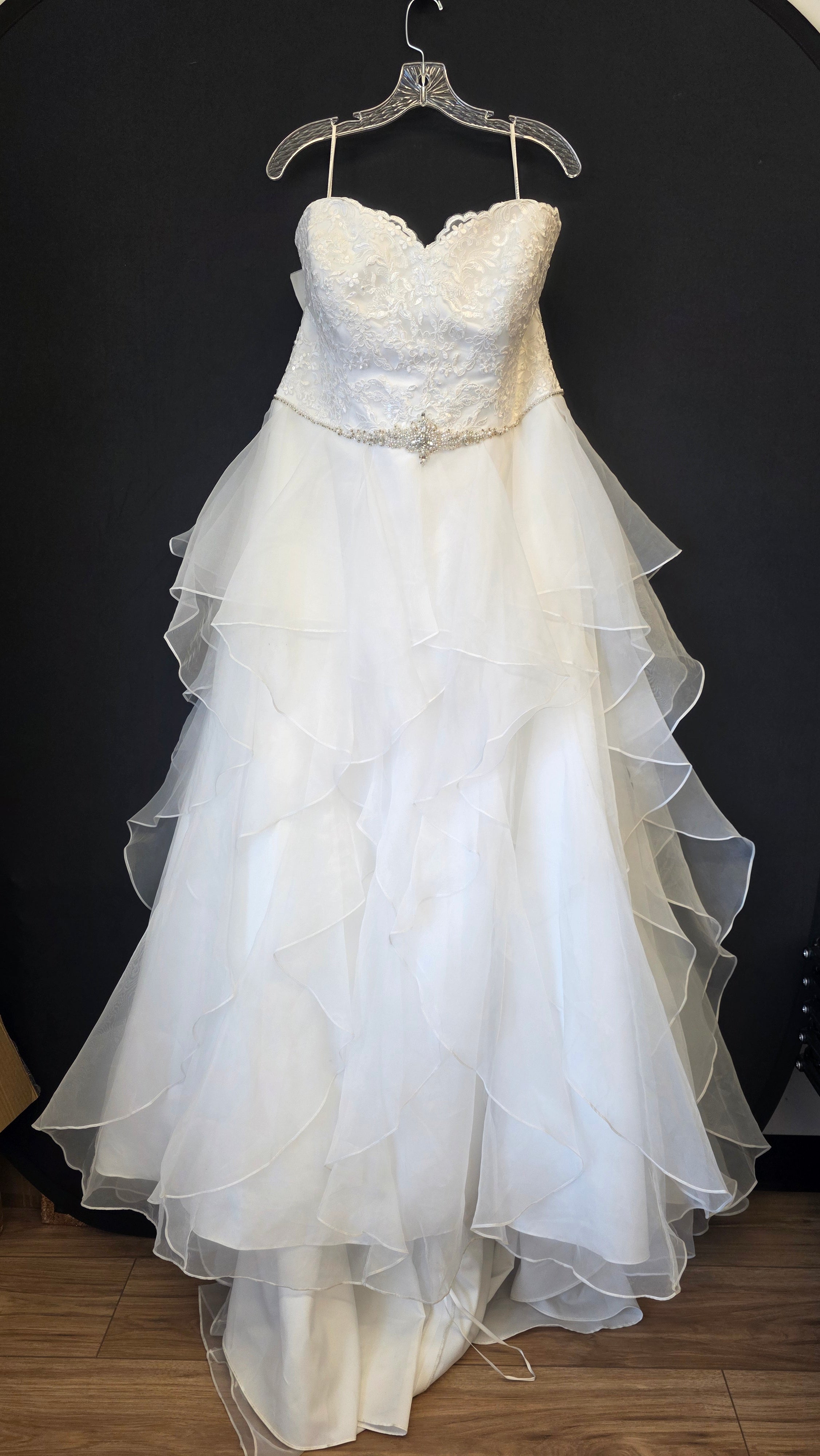Wedding Wedding Dresses David's Bridal 18 White 9WG3830