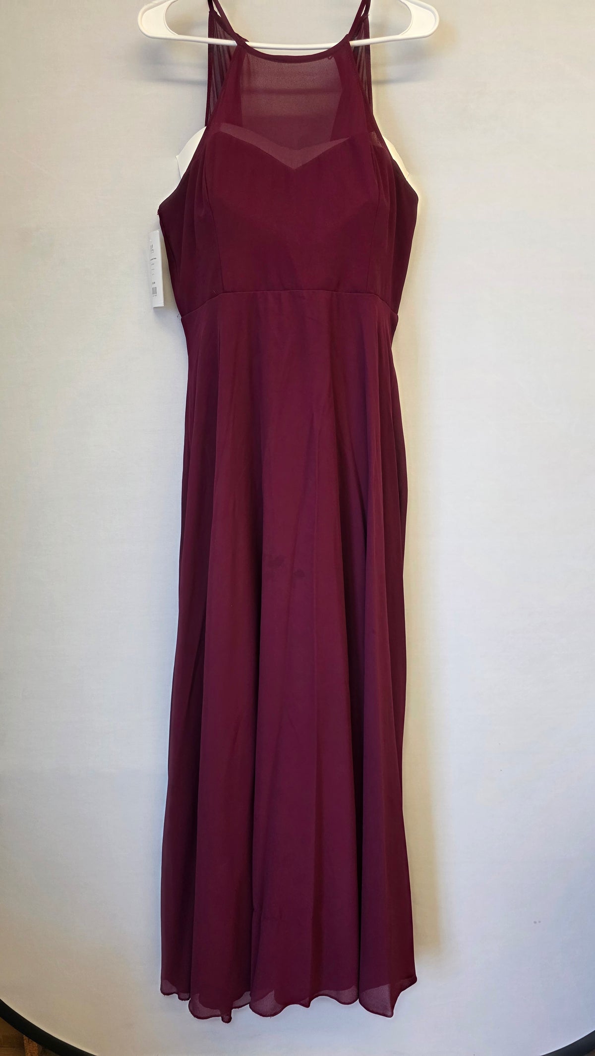 Maroon Lulus Bridesmaid Dress, XL