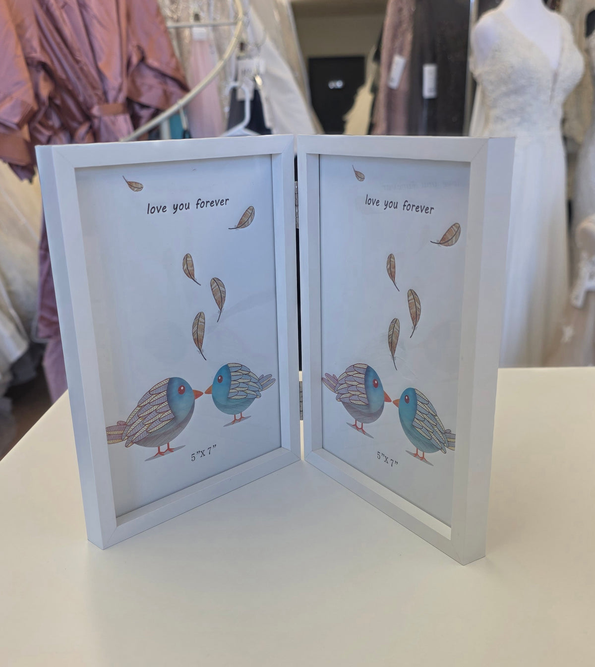 White / 16 - Folding Frames, 5x7
