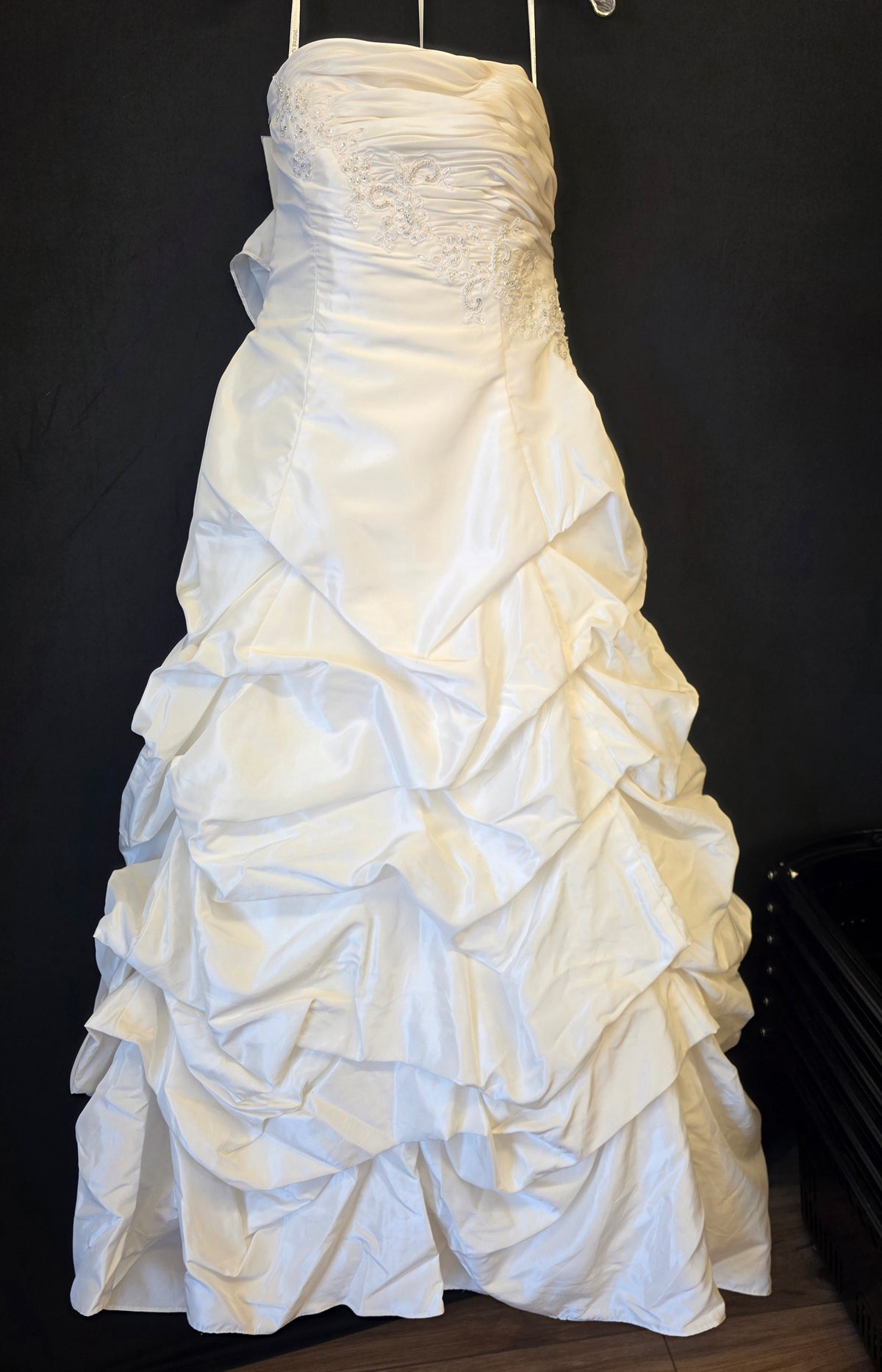 Ivory Davids Bridal Wedding Dress, 16