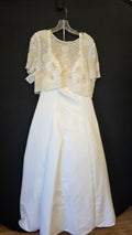 White Alfred Angelo Wedding Dress, 14