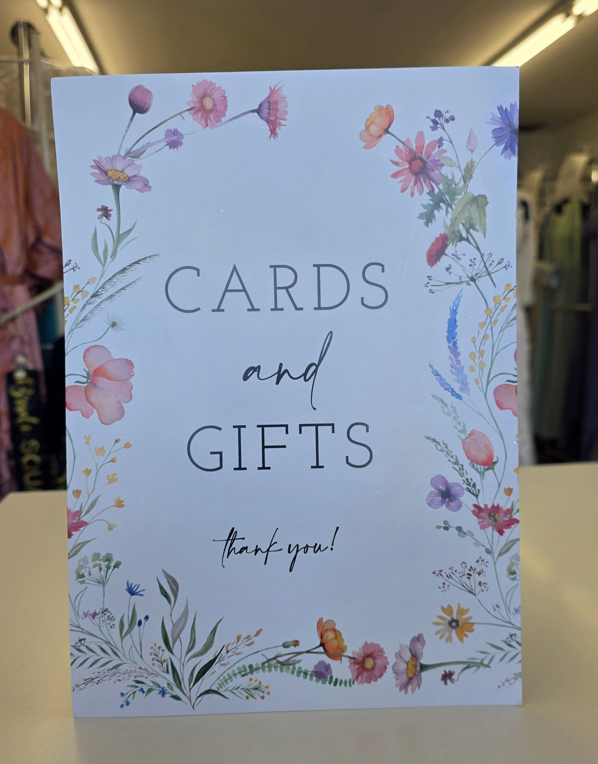 / Floral Cards & Gifts Sign