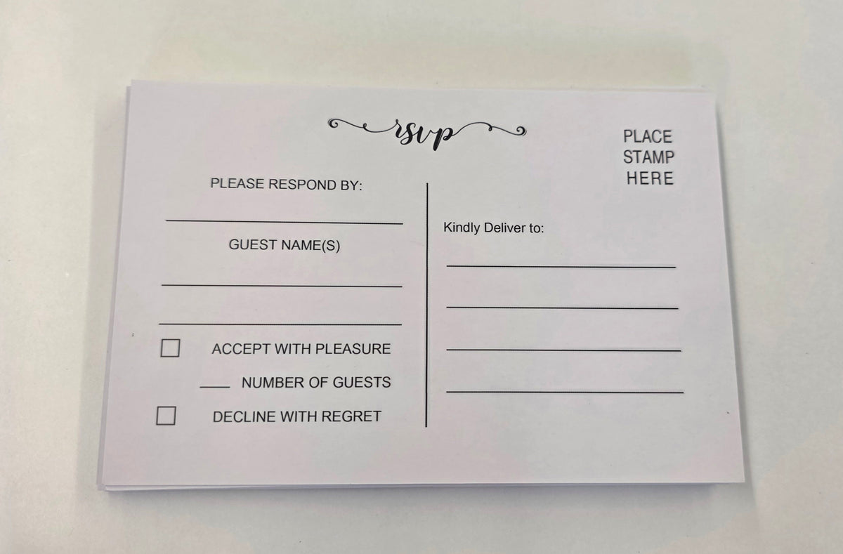 / 22 - RSVP Postcards