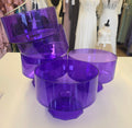 Purple / 5 - Round Serving Dishes