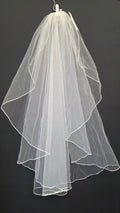Ivory  Tulle Veil, Fingertip