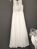 White Honey & Lace Wedding Dress, 0