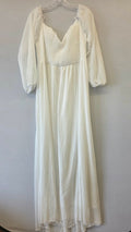 White  Formal Gown, 16-18