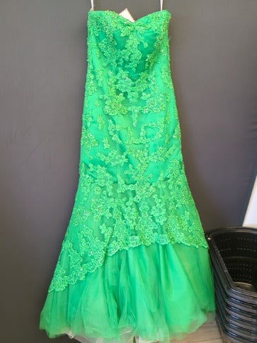 Formal Gowns Prom  8 Emerald Green