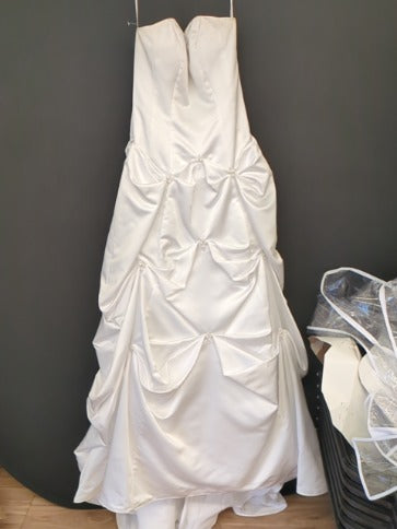 White Davids Bridal Wedding Dress, 4