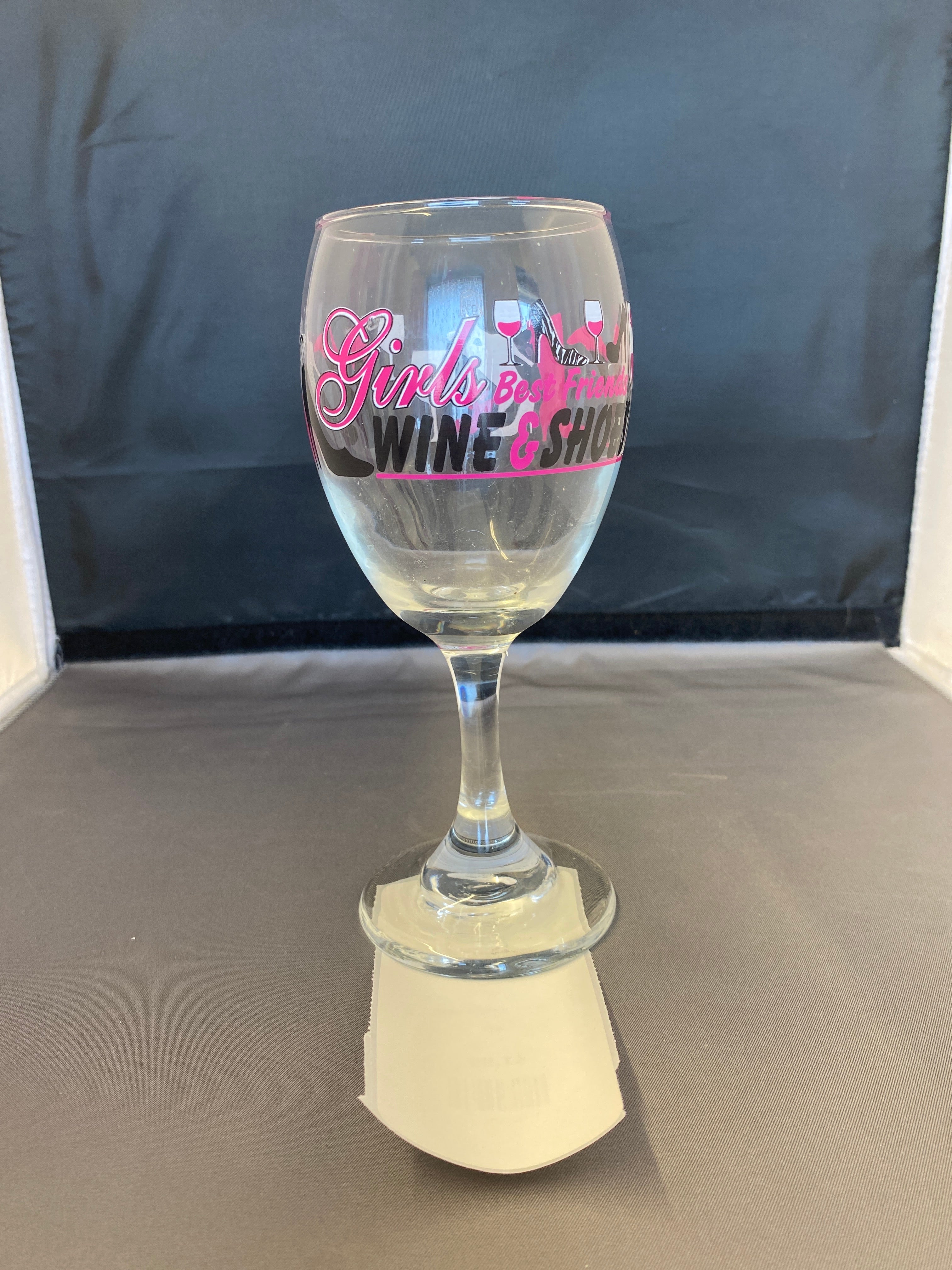 Honey & Lace Girl's Night Wine Glass
