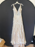 Ivory/Champagne Essence of Australia Wedding Dress D2387, 16 Alt 14