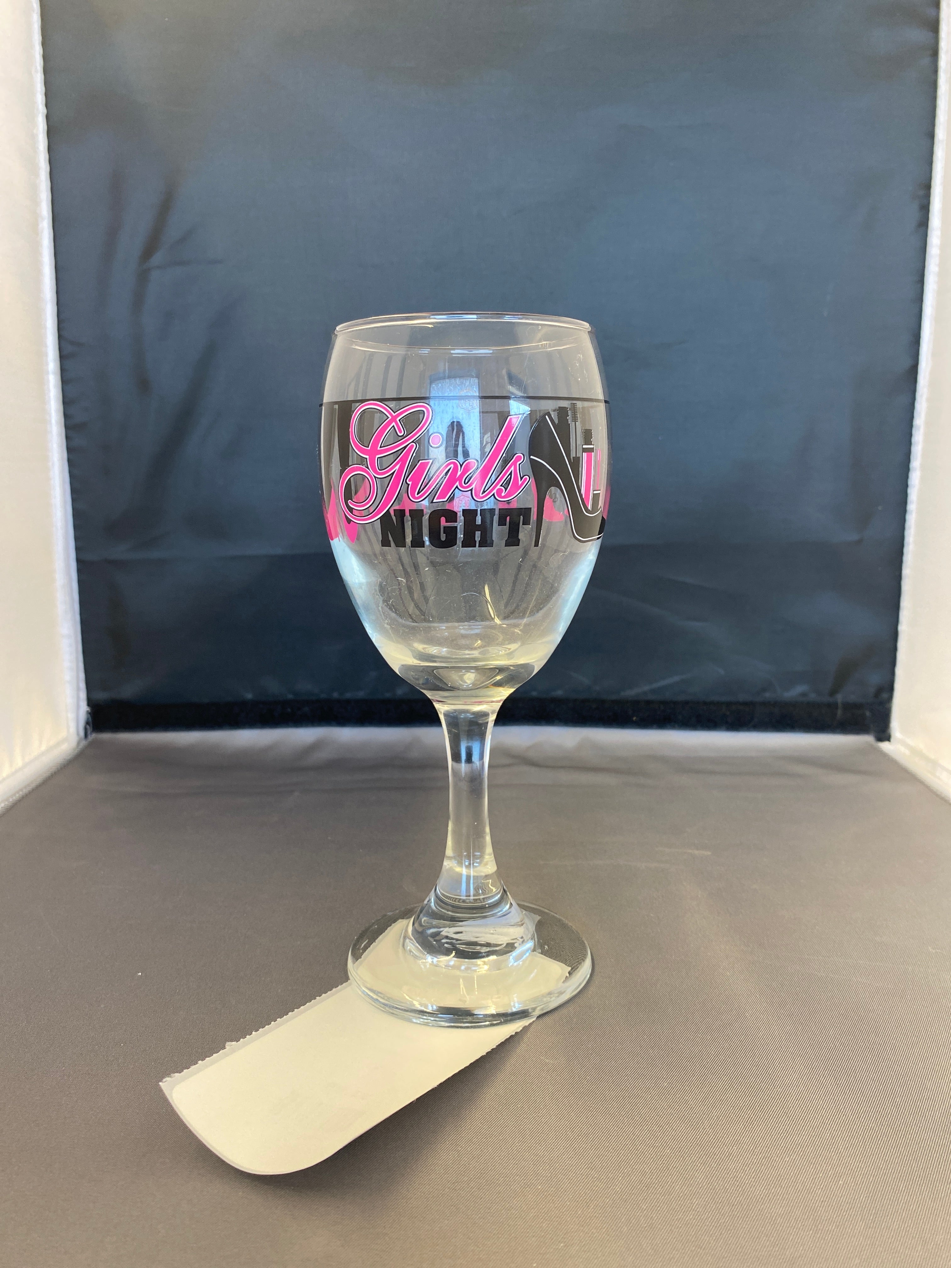 Honey & Lace Girl's Night Wine Glass