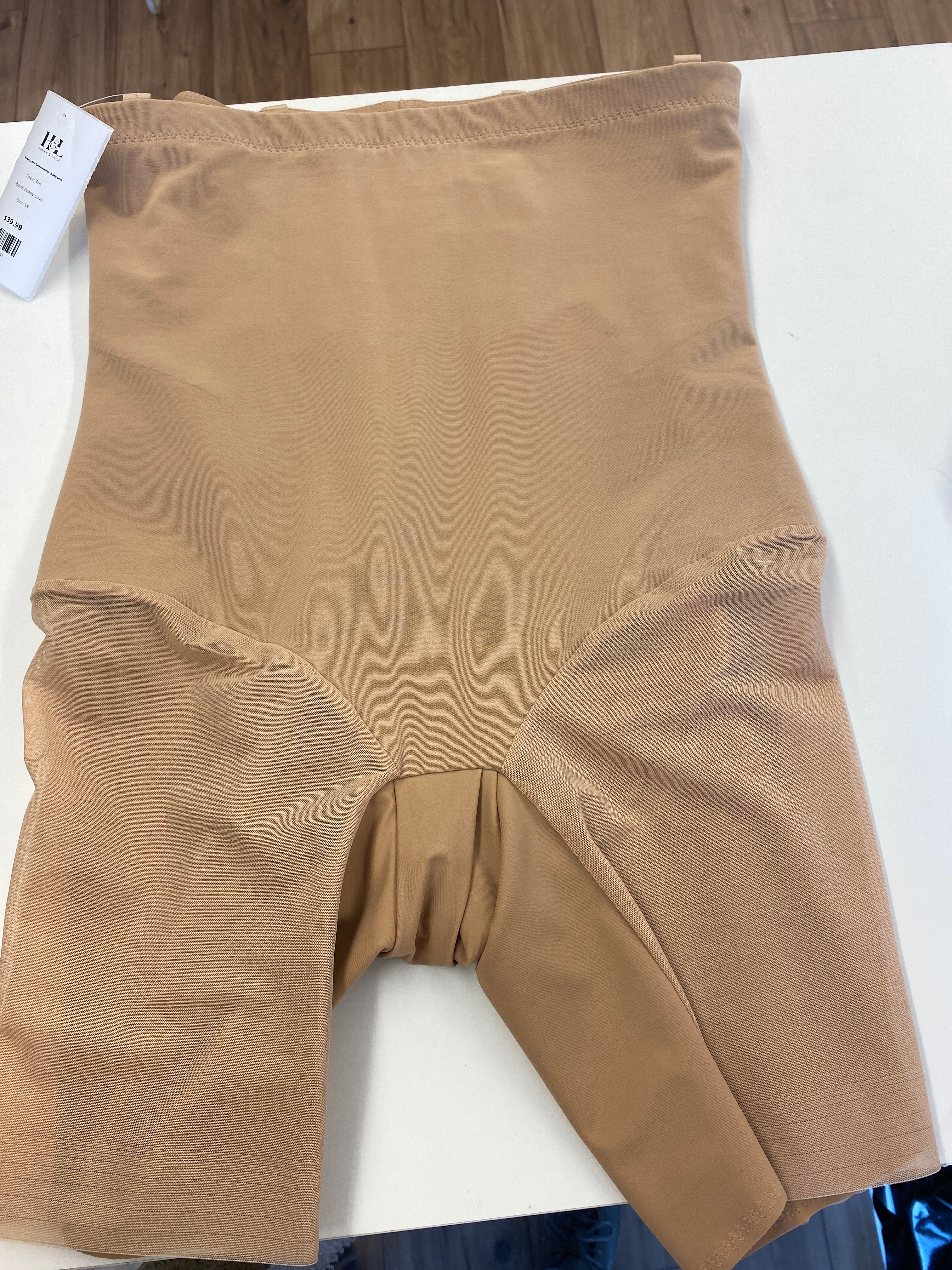Tan Honey Love Honey Love Shapewear Bottoms, 1X